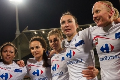 "Nous évoluons avec un budget différent, mais nous ne sommes pas moins compétitifs que l'OL", souligne Gaëtane Thiney "Nous évoluons avec un budget différent, mais nous ne sommes pas moins compétitifs que l'OL", souligne Gaëtane Thiney