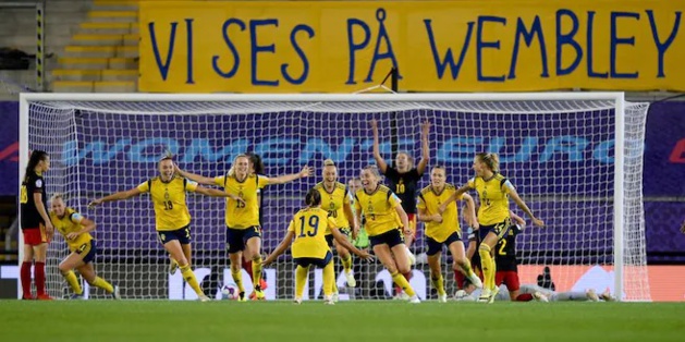 La libération signée Sembrant (photo UEFA) La libération signée Sembrant (photo UEFA)