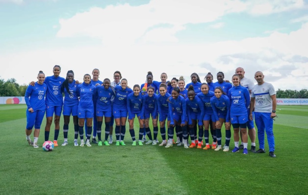 Les Bleues d'attaque (photo Tim GUIGON/FFF)