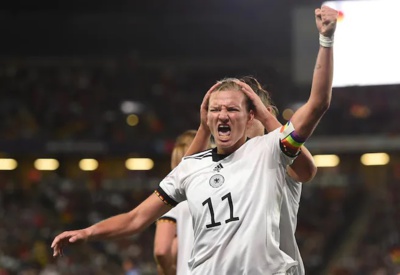 Popp a marqué lors de chaque match de l'Euro (photo UEFA)