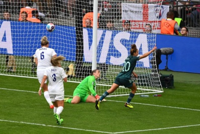 Lina Magull avait remis l'Allemagne à hauteur (photo UEFA) Lina Magull avait remis l'Allemagne à hauteur (photo UEFA)