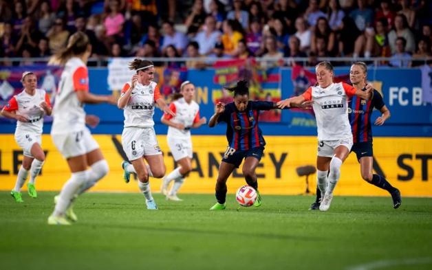 Montpellier a été débordé par le vice-champion d'Europe (photo FCB)