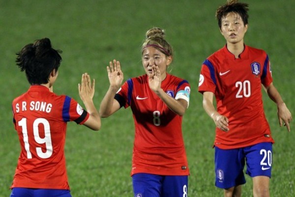 Les Sud Coréennes visent le titre continental (photo fifa)