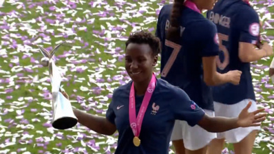 Becho fait partie des rares joueuses issues des qualifications en 2019 à pouvoir être présente trois ans plus tard (photo UEFA) Becho fait partie des rares joueuses issues des qualifications en 2019 à pouvoir être présente trois ans plus tard (photo UEFA)
