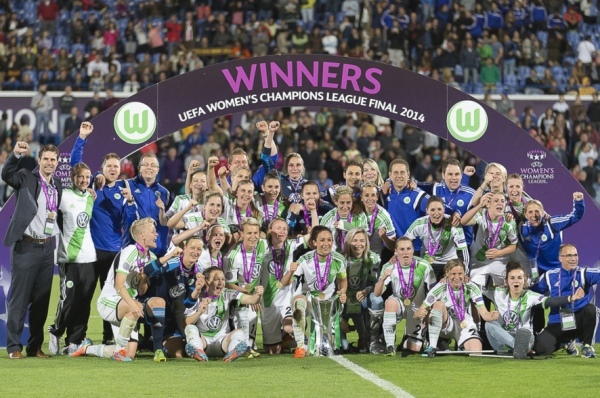 Les Allemandes savourent le titre conservé (photo Eric Baledent) Les Allemandes savourent le titre conservé (photo Eric Baledent)