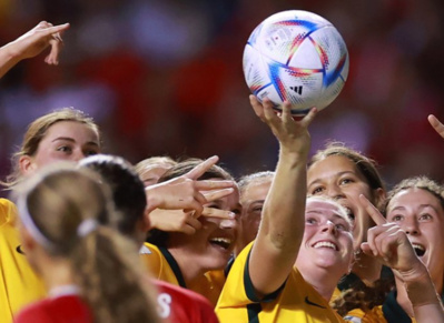 Les Australiennes ont bien réagi à l'ouverture du score des locales (photo FIFA) Les Australiennes ont bien réagi à l'ouverture du score des locales (photo FIFA)