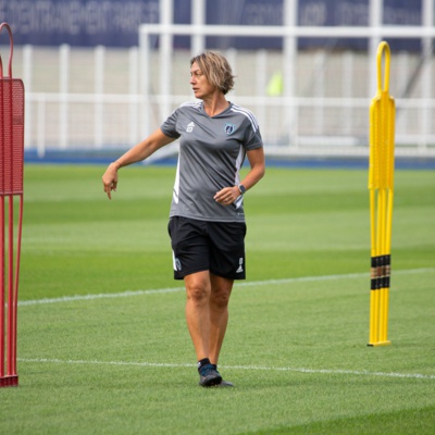 Sandrine Soubeyrand a connu la Ligue des Champions comme joueuse avec 21 matchs joués (photo Paris FC)