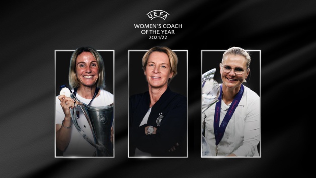 UEFA - Les nommé(e)s pour la Joueuse de l’année et l'entraîneur(e) de l'année 2021-2022 annoncés UEFA - Les nommé(e)s pour la Joueuse de l’année et l'entraîneur(e) de l'année 2021-2022 annoncés