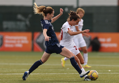 Butel en action face à Lázaro (photo AS Roma) Butel en action face à Lázaro (photo AS Roma)