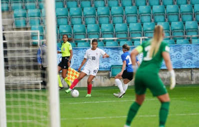 Matéo a inscrit deux buts en huit minutes (photo FFF) Matéo a inscrit deux buts en huit minutes (photo FFF)