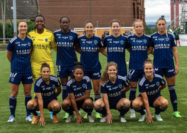 Les Parisiennes ont joué la Ligue des Champions à Glasgow (photo UEFA)