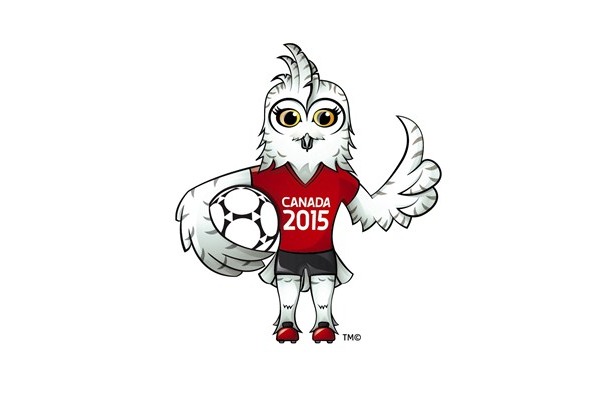 Coupe du Monde 2015 - Une chouette harfang comme mascotte ! Coupe du Monde 2015 - Une chouette harfang comme mascotte !