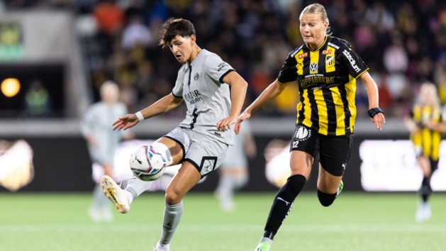 De Almeida retrouvait une place en défense centrale après la blessure de Dudek (photo BK Häcken) De Almeida retrouvait une place en défense centrale après la blessure de Dudek (photo BK Häcken)