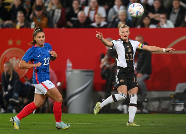 Alex Popp a encore montré tout son talent face aux Bleues (photo DFB) Alex Popp a encore montré tout son talent face aux Bleues (photo DFB)