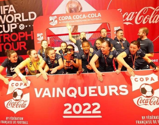 Nantes Métropole Futsal, vainqueurs en 2021 et 2022 (photo FFF)