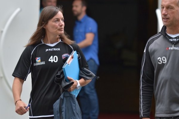 Corinne Diacre prend ses marques (Photos Clermont Foot) Corinne Diacre prend ses marques (Photos Clermont Foot)