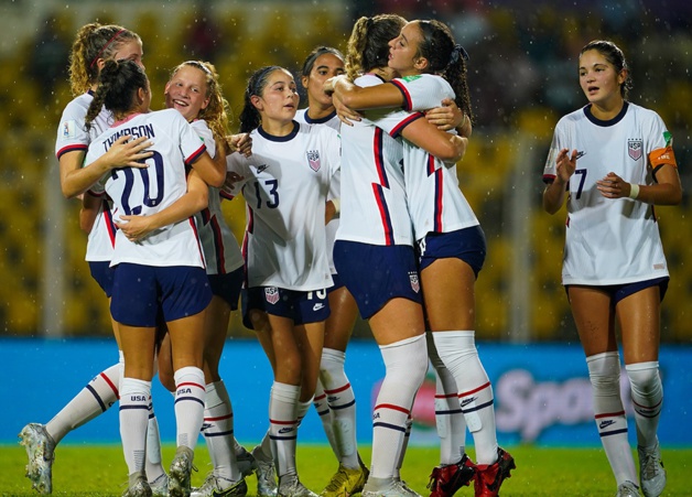 Les Américaines prennent la tête du groupe A (photo US Soccer)