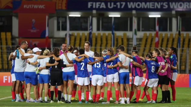 Les Bleuettes quittent la compétition dès le premier tour (photo FIFA) Les Bleuettes quittent la compétition dès le premier tour (photo FIFA)