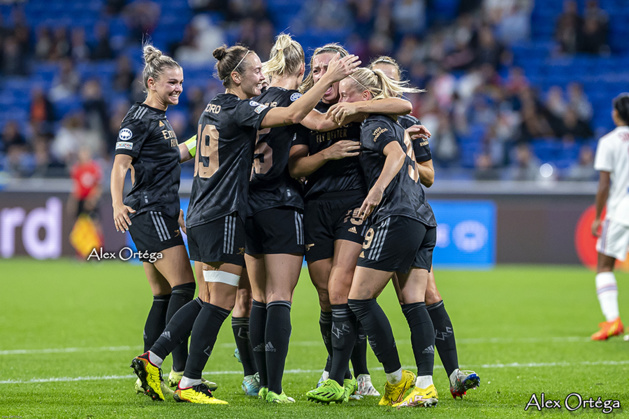 Les joueuses d'Arsenal s'imposent pour la première fois face à un club français Les joueuses d'Arsenal s'imposent pour la première fois face à un club français