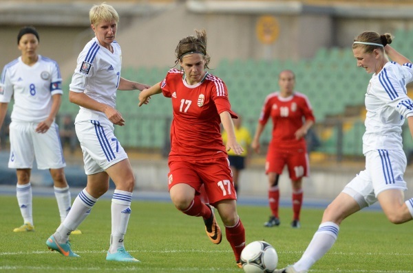 La Hongrie en rouge, prochain adversaire des Bleues (photo mlsz)