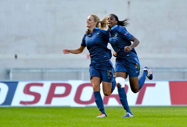 Sandie Toletti et Aïssatou Tounkara, championnes d'Europe 2013, seront de l'aventure canadienne (photo FFF) Sandie Toletti et Aïssatou Tounkara, championnes d'Europe 2013, seront de l'aventure canadienne (photo FFF)