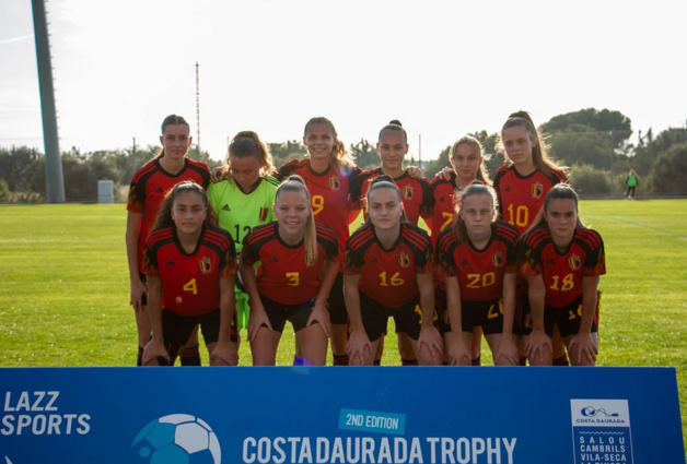 #U19F - La FRANCE récidive face à la BELGIQUE et gagne le trophée
