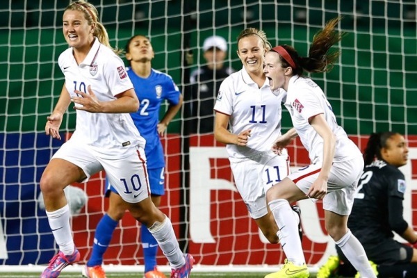 Lindsay Horan libère les Etats-Unis (photo fifa.com) Lindsay Horan libère les Etats-Unis (photo fifa.com)