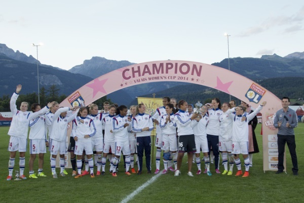 Premier titre pour l'OL (photo Valais Cup)