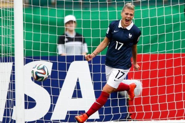 Faustine Robert signe un doublé (photo fifa.com) Faustine Robert signe un doublé (photo fifa.com)