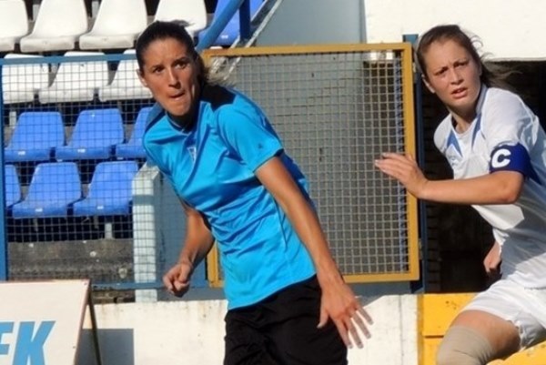 Milena Nikolic, auteur d'un octuplé, lors de la deuxième journée (photo ©Bojan Arsić/ŽFK Spartak) Milena Nikolic, auteur d'un octuplé, lors de la deuxième journée (photo ©Bojan Arsić/ŽFK Spartak)