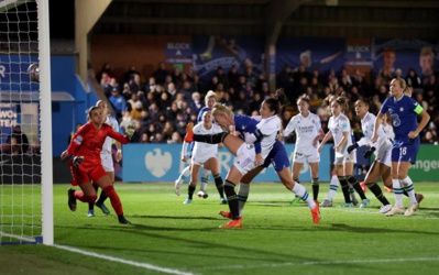 Les Blues ont débloqué la situation après l'heure de jeu (photo UEFA.com) Les Blues ont débloqué la situation après l'heure de jeu (photo UEFA.com)