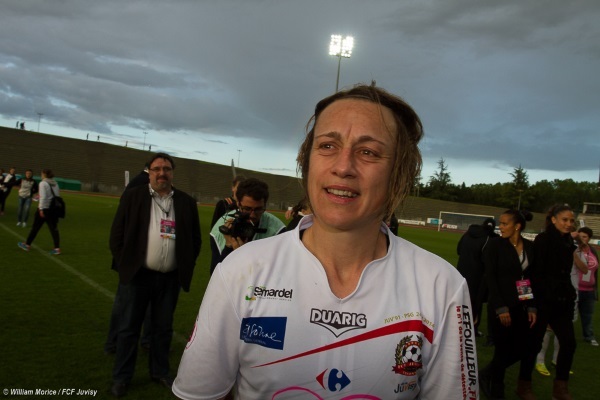 Sandrine Soubeyrand a raccroché les crampons mais retrouve dès la rentrée la sélection U17 (photo William Morice)