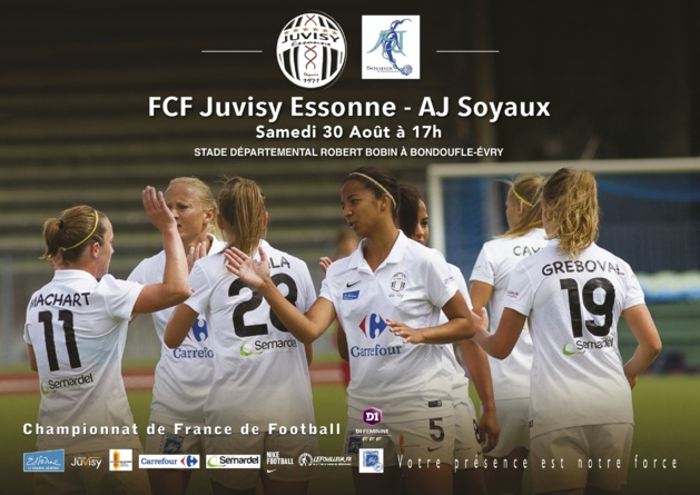 D1 (1/12) - Le FCF JUVISY prêt à "titiller" le PSG et l'OL D1 (1/12) - Le FCF JUVISY prêt à "titiller" le PSG et l'OL