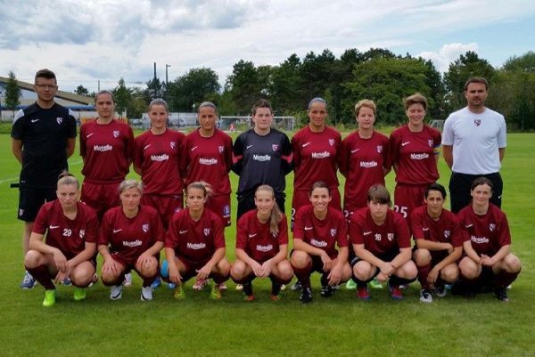 Nouvelle division, nouvelles couleurs pour Algrange avec le club grenat du FC Metz