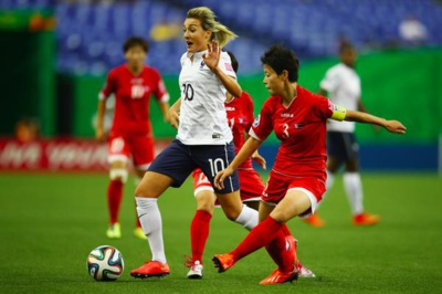 Claire Lavogez a encore réalisé un gros match (photo FIFA) Claire Lavogez a encore réalisé un gros match (photo FIFA)