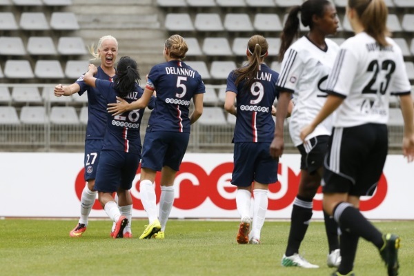 Caroline Seger déjà décisive (photo PSG)