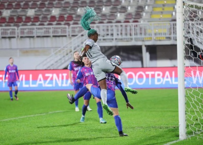 Diani sur le second but (photo UEFA) Diani sur le second but (photo UEFA)