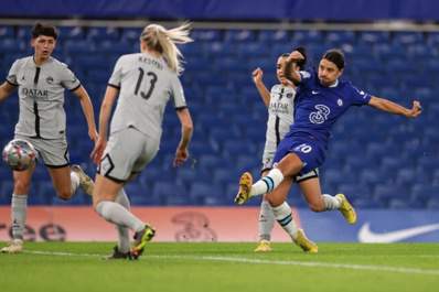 Kerr met Chelsea en pole position (photo UEFA) Kerr met Chelsea en pole position (photo UEFA)