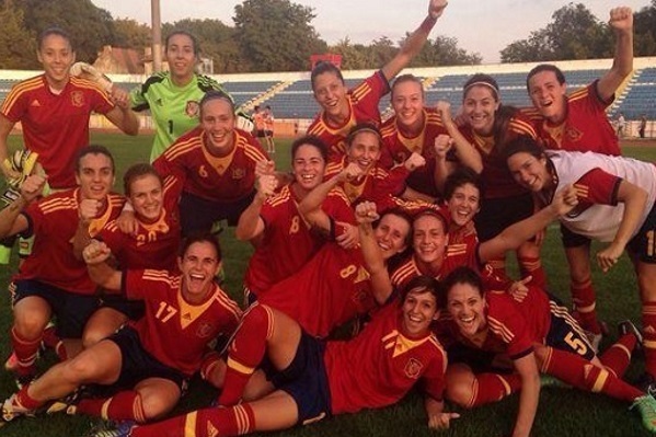 La joie espagnole qualifiée directement pour le Mondial, une première ! La joie espagnole qualifiée directement pour le Mondial, une première !