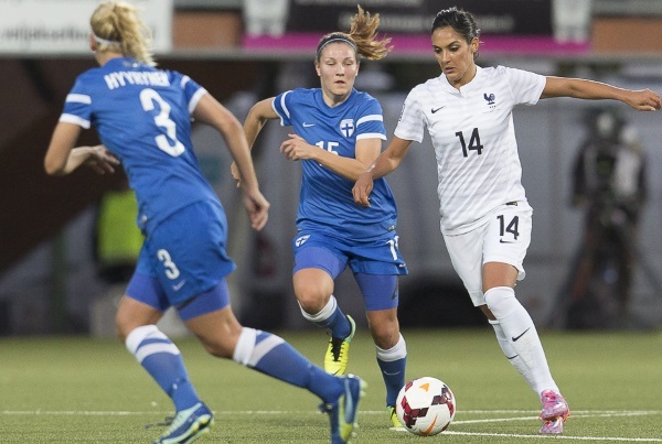 Louisa Necib, auteur d'une belle prestation et du premier but (photo E Baledent/LMP)