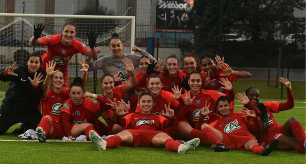 Les Cannoises à la fête (photo AS Cannes) Les Cannoises à la fête (photo AS Cannes)