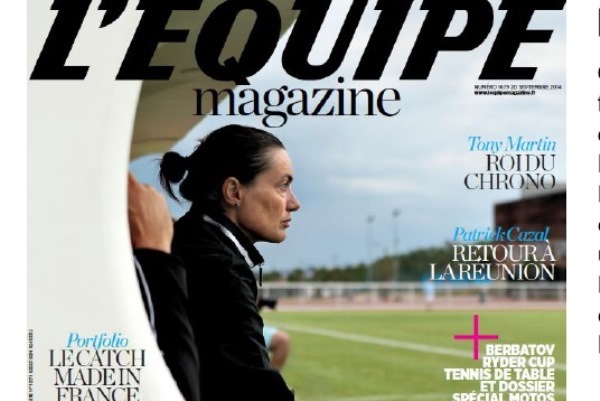 Presse - L'EQUIPE MAG s'intéresse aux femmes entraîneures