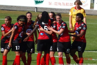 L'EAG dans un bon tempo (crédit : Facebook En Avant les Filles)