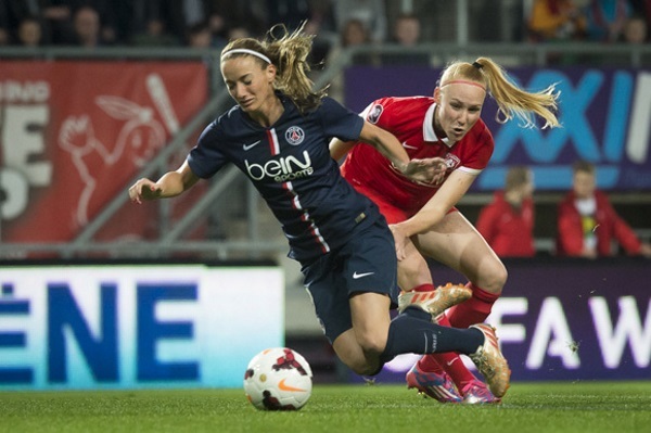 Les Parisiennes ont trouvé du répondant face à Twente (photo FC Twente)