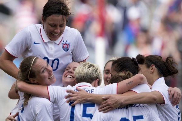 Abby Wambach et les USA sont favoris (photo USSoccer)