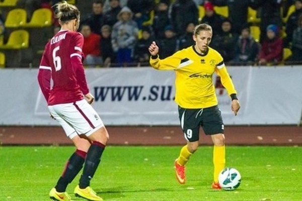 Petrunova et ses partenaires de Gintra créent la première surprise des seizièmes (photo UEFA)