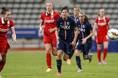 Linda Bresonik retrouve petit à petit son niveau (photo PSG)