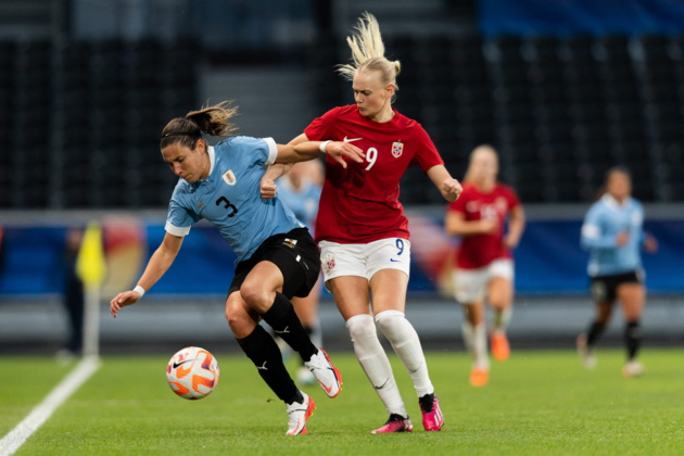 Karina Saevik unique buteuse (photo NFF) Karina Saevik unique buteuse (photo NFF)