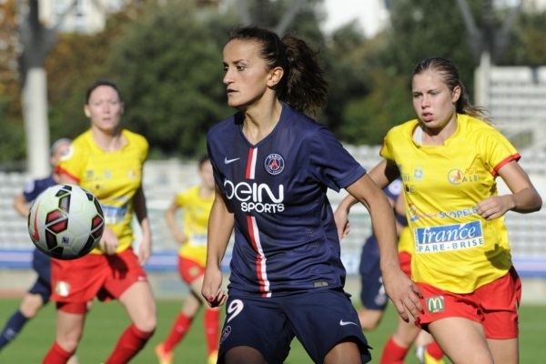 Fatmire Alushi a été passeuse et buteuse face à Albi  (photo PSG)