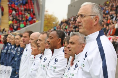 Philippe Bergerôo et son staff (photo FFF) Philippe Bergerôo et son staff (photo FFF)